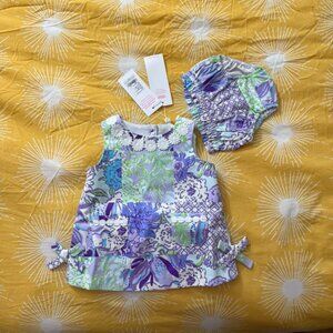 Lilly Pulitzer -- Baby Lilly Shift Dress -- 3-6 months -- Juicy Story Patch